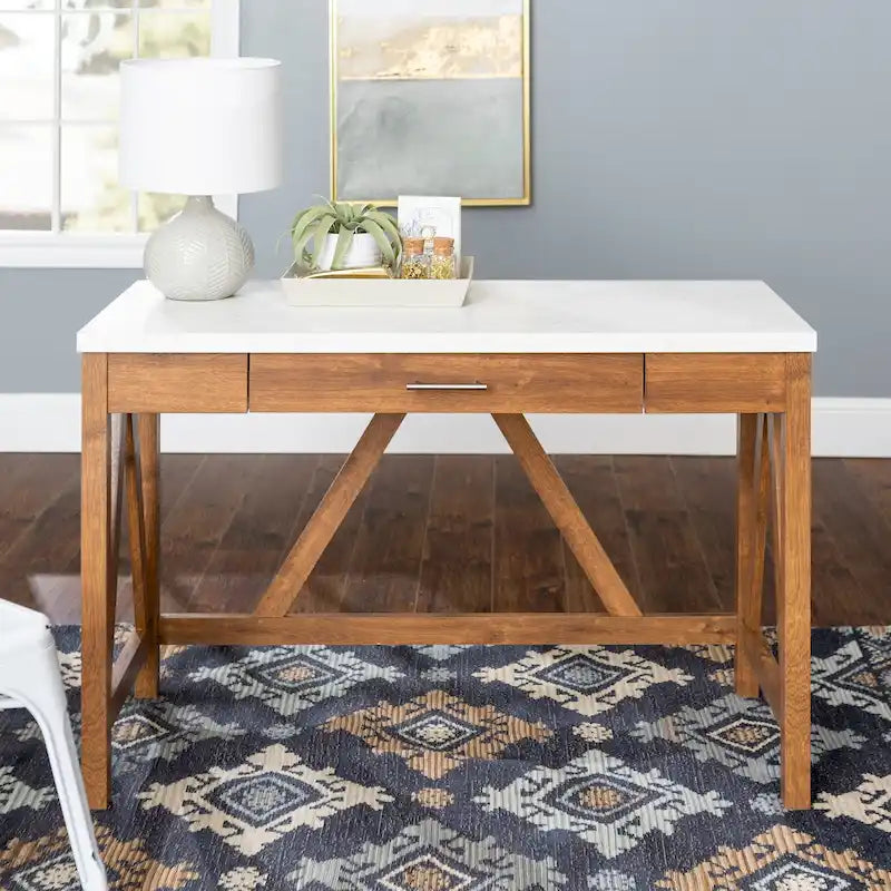 A-Frame Writing Desk for Home Office and Study