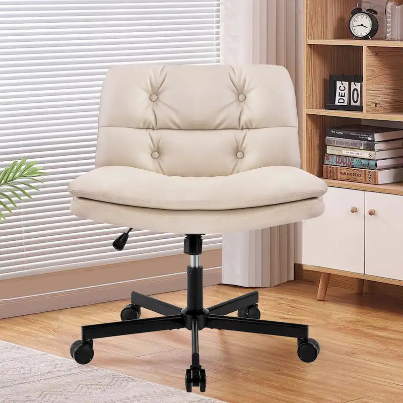 Large 360 Swivel Home Office Chair with Wheels