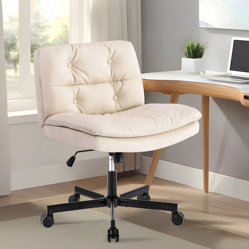 Large 360 Swivel Home Office Chair with Wheels