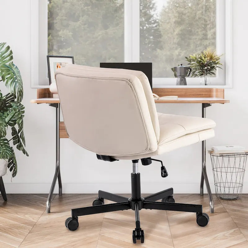 Large 360 Swivel Home Office Chair with Wheels