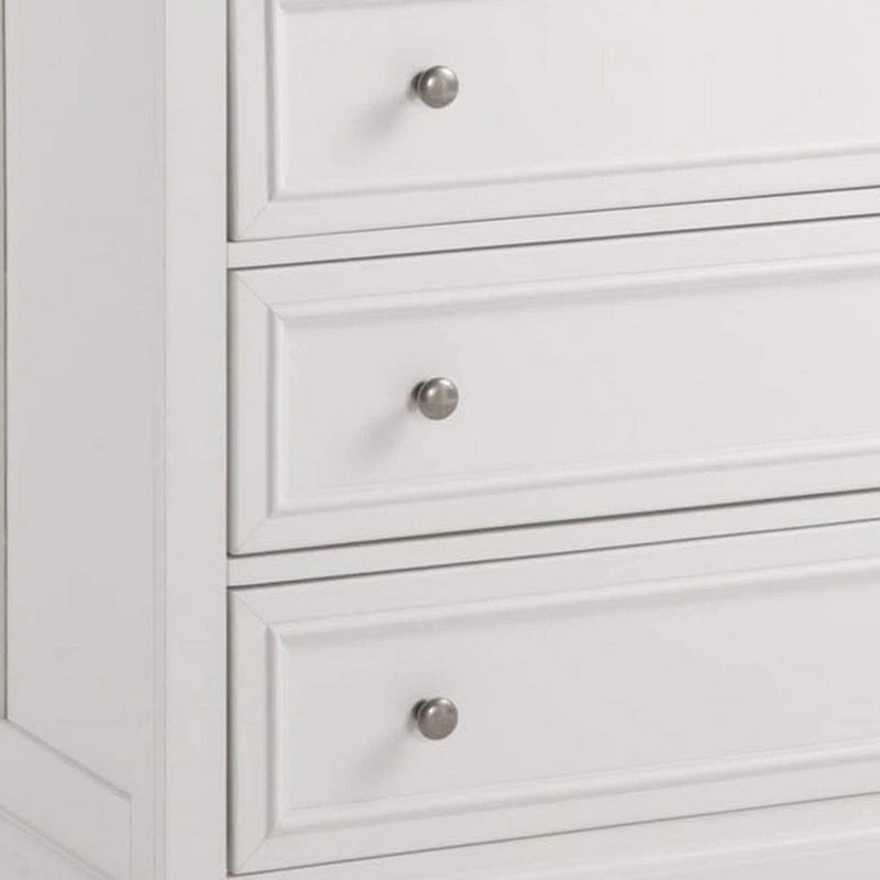 Off-White Chest of Drawers with Classic Design