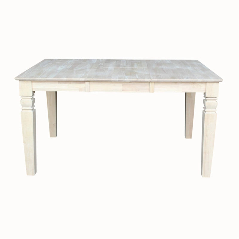 Butterfly Leaf Dining Table - Natural Wood Finish