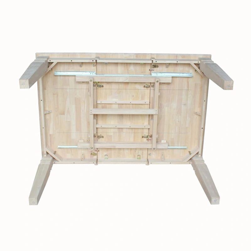 Tavolo da Pranzo Butterfly Leaf - Finitura Legno Naturale