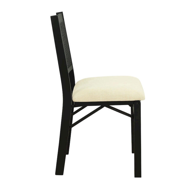 Industrial Style Dining Side Chairs Set of 2