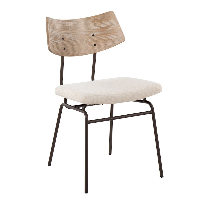 Upholstered Accent Chair Set of 2