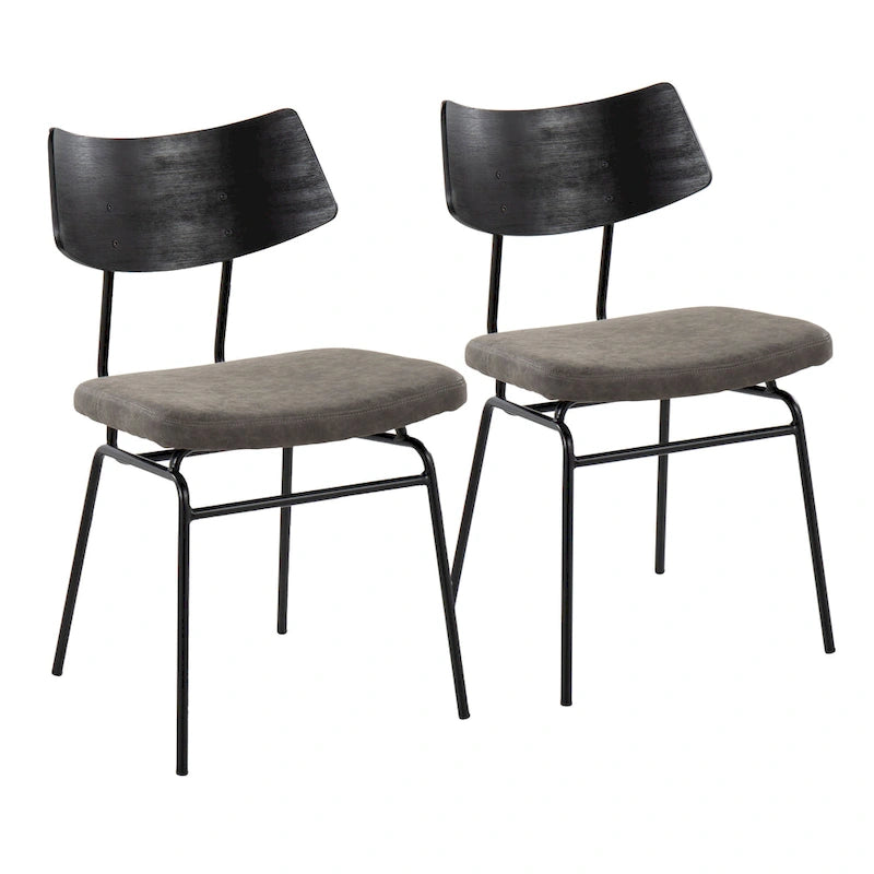 Upholstered Accent Chair Set of 2