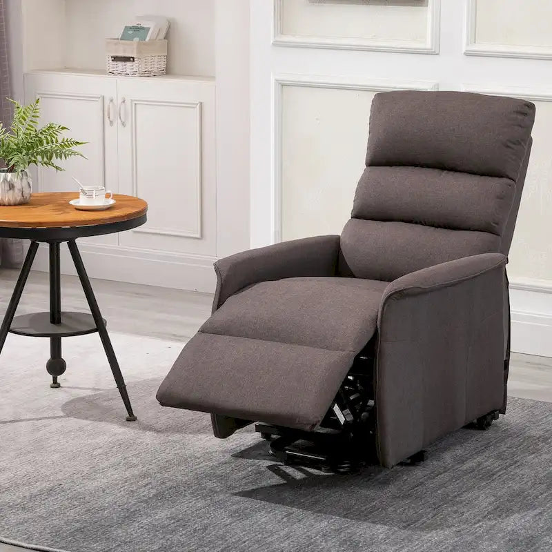 Electric Power Lift Recliner Sofa with Massage and Remote Control