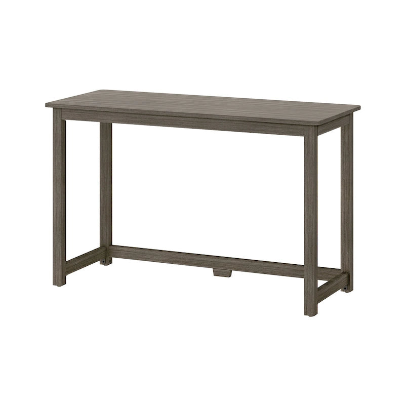 Scrivania Moderna con Gambe in Legno Massello - 119 cm