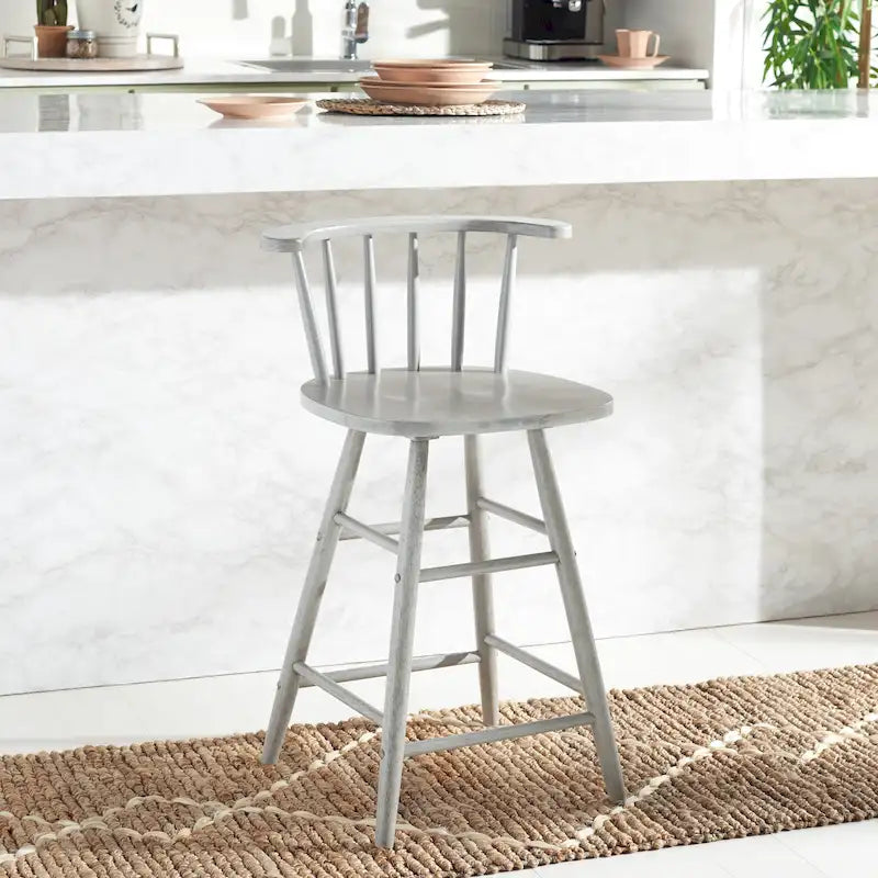 25 Inch Counter Stool with Upholstered Seat