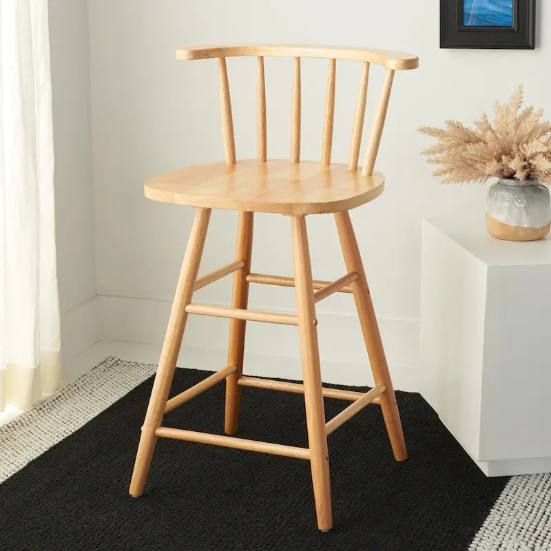 25 Inch Counter Stool with Upholstered Seat