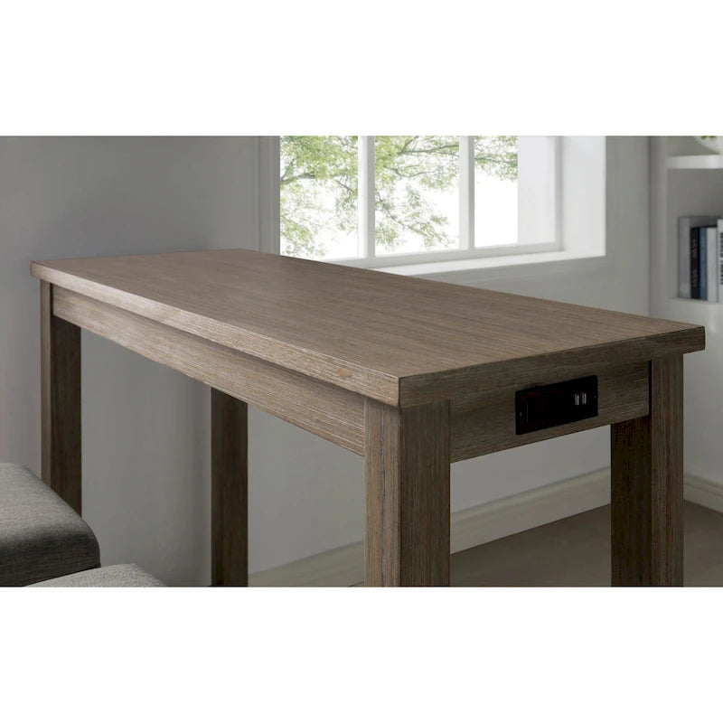 Tavolo da pranzo alto 64 pollici con porta USB