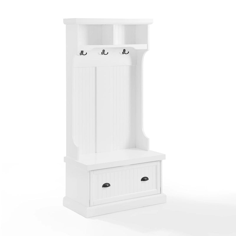 Hall Tree with Bench Seat and Hooks