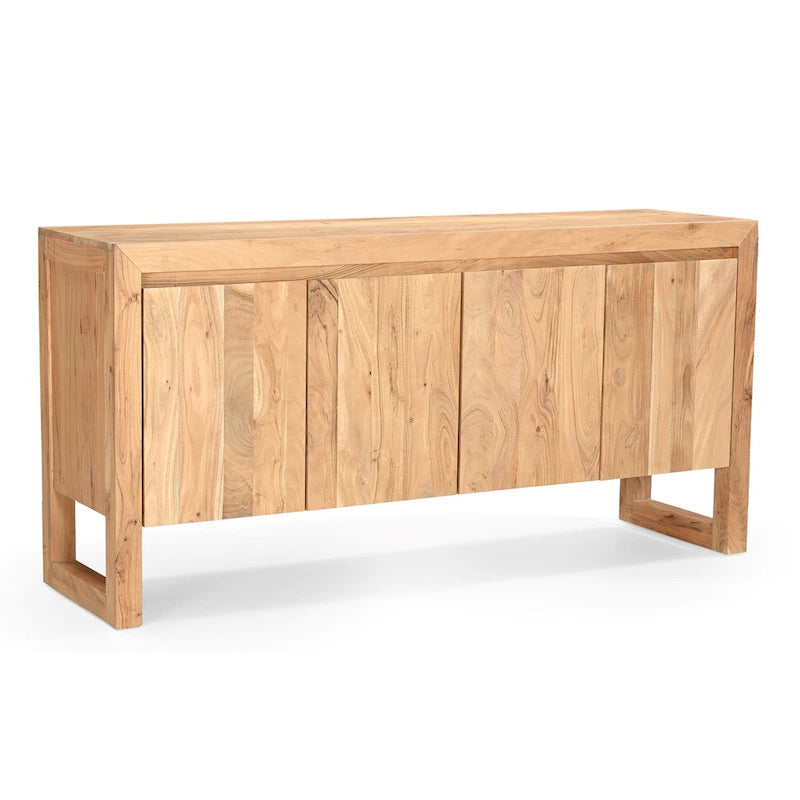 Dark Brown Buffet Cabinet for Dining Room