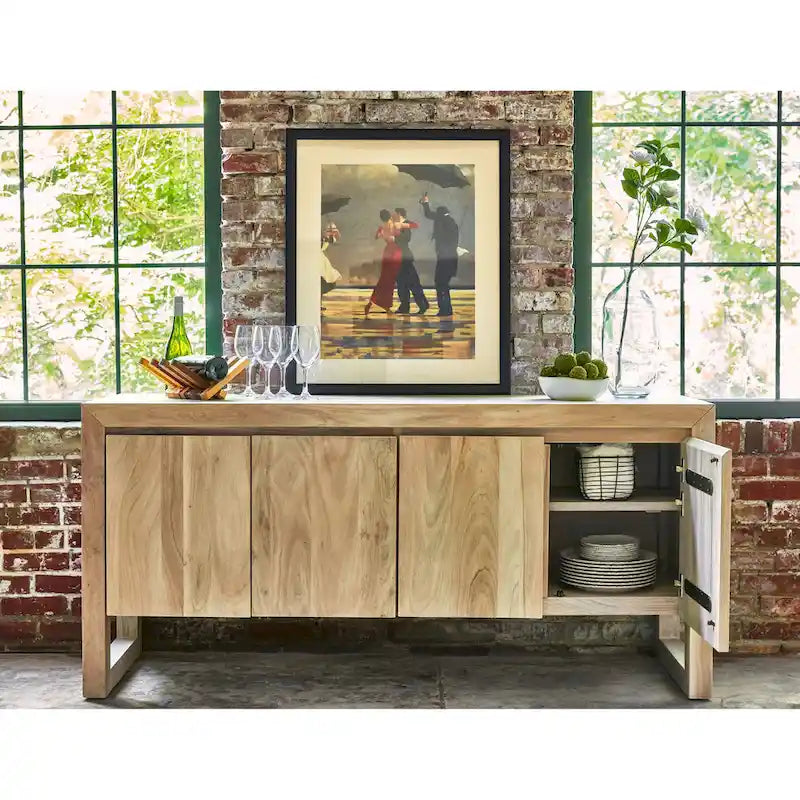 Credenza Marrone Scuro per Sala da Pranzo