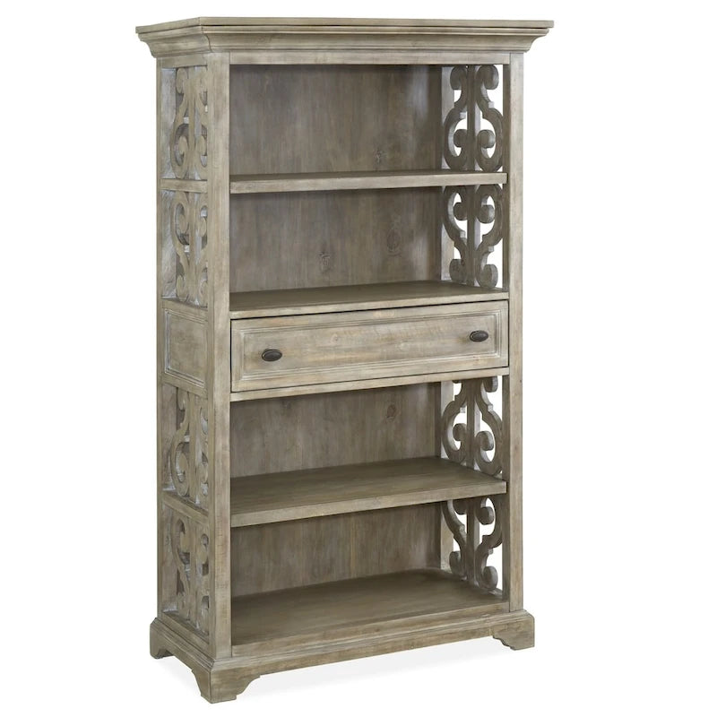 Traditional Grey Bookcase with Dove Tail Joints