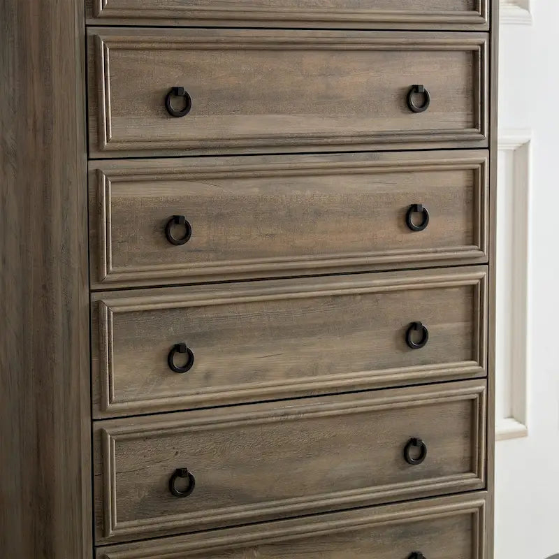 Modern 6 Drawer Dresser for Bedroom