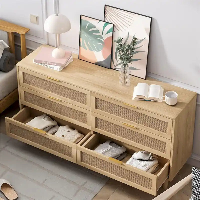 Queen Platform Bed with Upholstered Headboard and Hidden Storage