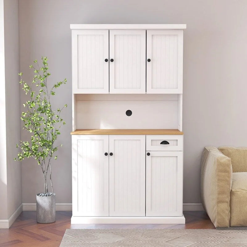 Mobile da Cucina da 180 cm con 6 Ante e 1 Cassetto